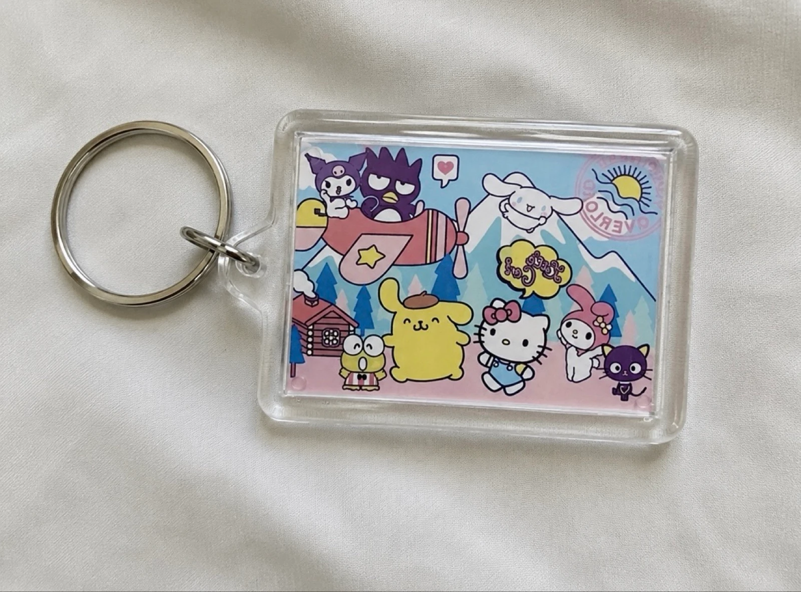 Llavero keychain reversible Sanrio Hello Kitty, Kuromi, My melody